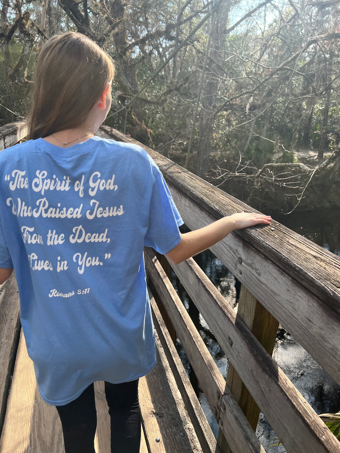 8:11 T-shirt in Blue