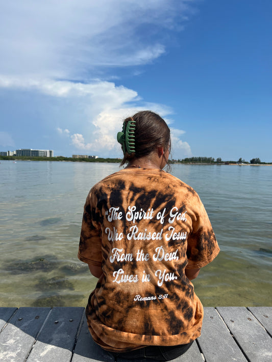 8:11 Reverse Tie Dye T-shirt