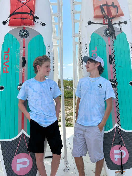 8:11 Blue Tie Dye T-shirt