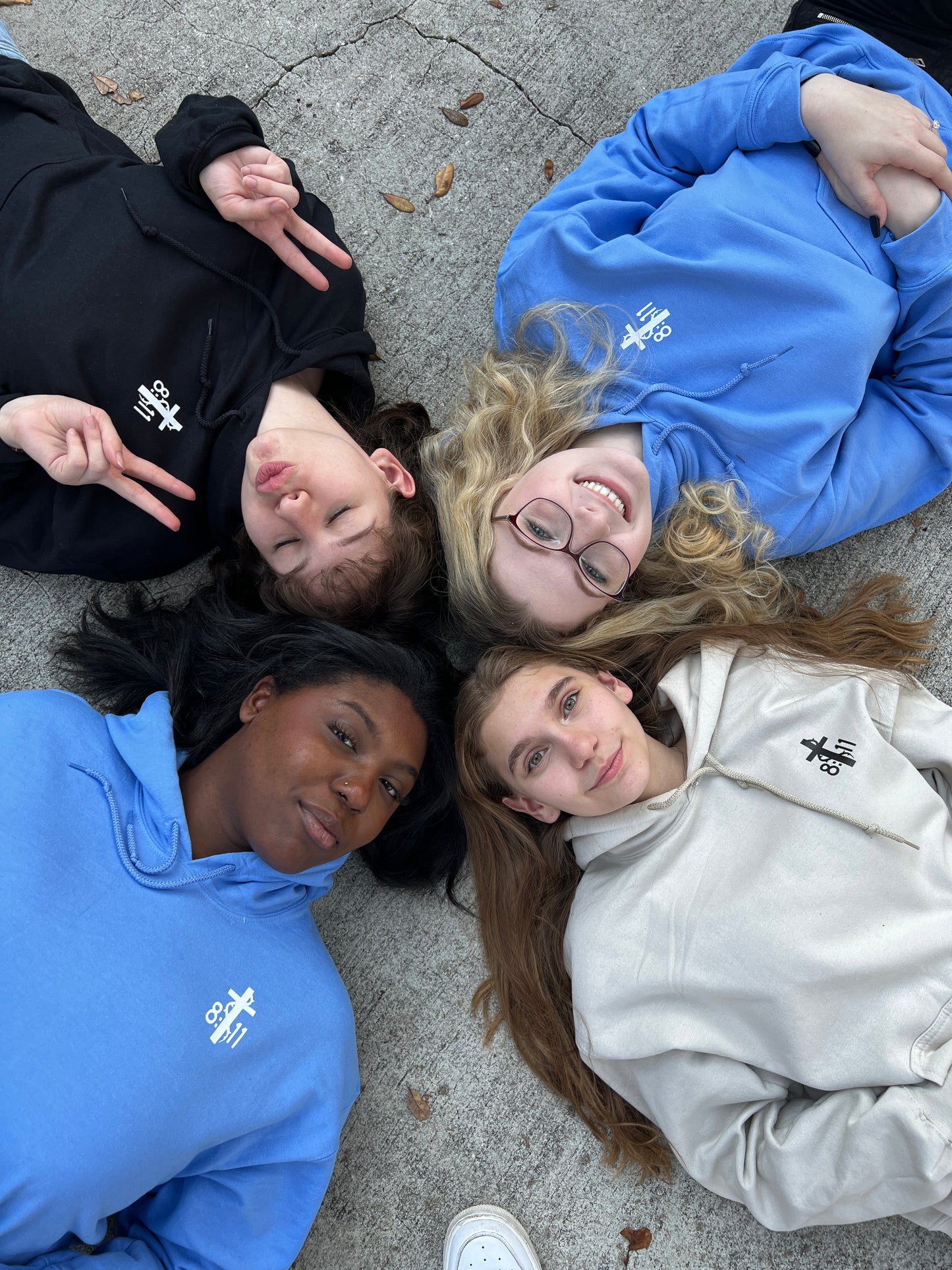 8:11 Hoodie in Blue