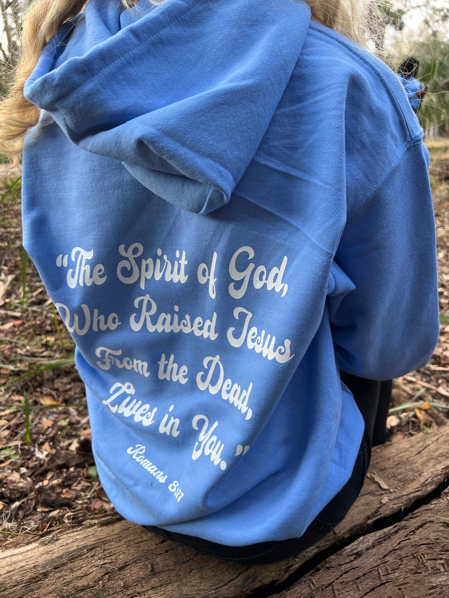 8:11 Hoodie in Blue